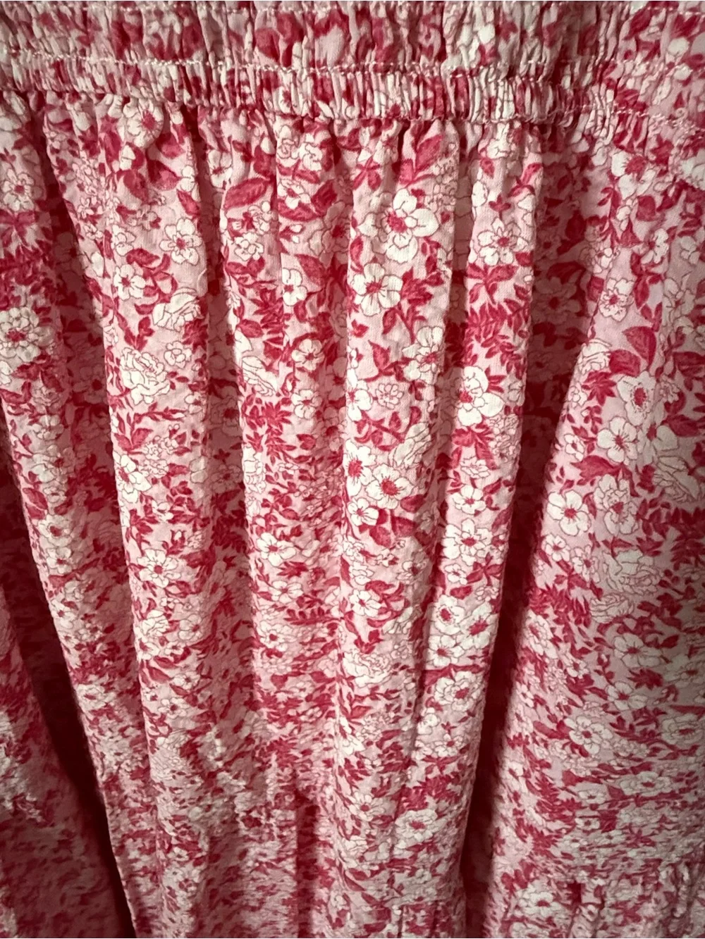 Moon River Maxi Smocked Prairie Dress - Picture 6 of 8